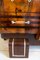 Art Deco Chest of Drawers in Briar and Walnut with Steel Details in the style of Ducrot, 1930s, Image 11