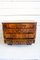 Commode Art Déco en Bruyère et Noyer avec Détails en Acier dans le style Ducrot, 1930s 5