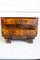 Art Deco Chest of Drawers in Briar and Walnut with Steel Details in the style of Ducrot, 1930s, Image 6