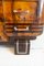 Commode Art Déco en Bruyère et Noyer avec Détails en Acier dans le style Ducrot, 1930s 10