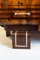 Commode Art Déco en Bruyère et Noyer avec Détails en Acier dans le style Ducrot, 1930s 16