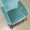 Fauteuil Vintage en Velours et Laiton, Italie, 1960s 7