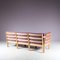 GE280 Corner Sofa by Hans J. Wegner for Getama, Denmark, 1980s, Set of 3 5