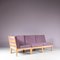 GE280 Corner Sofa by Hans J. Wegner for Getama, Denmark, 1980s, Set of 3 11