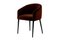 Utopía Dining Chair Brown in Velvet from Moanne 1