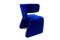 Euforia Dining Chair in Blue Velvet from Moanne 2