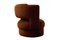 Ritual Armchair in Brown Velvet from Moanne 2