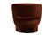 Ritual Armchair in Brown Velvet from Moanne 3