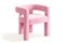 Brutal Armchair in Pink Velvet from Moanne 2