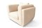 Desafío Club Chair in White Bouclé from Moanne 4