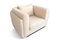 Desafío Club Chair in White Bouclé from Moanne 2