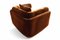 Brauner Samt Clubsessel von Moanne 3