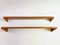 Floating Shelves in Teak attributed to Kai Kristiansen, Denmark, 1960s, Set of 2, Image 6