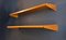 Floating Shelves in Teak attributed to Kai Kristiansen, Denmark, 1960s, Set of 2, Image 4