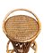 Mobile Bar in Rattan and Bamboo with Rattan Stools by Tito Agnoli, Italy, 1960s, Set of 3, Image 10