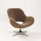 Poltrona giratoria holandesa de mohair de Enrico Wallès para Romefa Noordwolde, años 50, Imagen 1