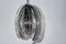 Vintage Clear and Smoked Sculptural Artichoke Glass Pendant by Carlo Nason for Mazzega 21