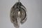 Vintage Clear and Smoked Sculptural Artichoke Glass Pendant by Carlo Nason for Mazzega 19