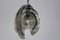 Vintage Clear and Smoked Sculptural Artichoke Glass Pendant by Carlo Nason for Mazzega 4