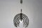 Vintage Clear and Smoked Sculptural Artichoke Glass Pendant by Carlo Nason for Mazzega, Image 1