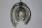 Vintage Clear and Smoked Sculptural Artichoke Glass Pendant by Carlo Nason for Mazzega 16