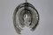Vintage Clear and Smoked Sculptural Artichoke Glass Pendant by Carlo Nason for Mazzega, Image 16