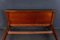 Art Nouveau Double Bed in Mahogany 14