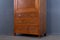 Vintage Brown Wood Secretary 12