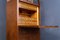 Brauner Vintage Sekretär aus Holz 14