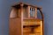 Vintage Brown Wood Secretary 13