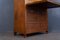 Brauner Vintage Sekretär aus Holz 15