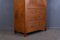 Brauner Vintage Sekretär aus Holz 10