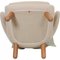 Vintage Pelikan Chair in Beige Fabric by Finn Juhl 11