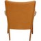 AP-16 Chair in Cognac Anilin Leather by Hans Wegner, 1970s 3