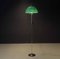Lámpara de pie ajustable vintage con pantalla verde de Stilux Milano, años 60, Imagen 7