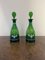 Carafes Antiques en Verre, 1900, Set de 2 1