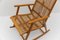 Wood and Rattan Rocking Chair from Deutsche Werkstätten Hellerau, 1960s 11