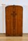 Small Art Deco Walnut Wardrobe from Maison Walrose, 1940 28