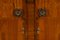 Small Art Deco Walnut Wardrobe from Maison Walrose, 1940 8