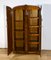 Small Art Deco Walnut Wardrobe from Maison Walrose, 1940 4