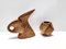 Portapenne postmoderno in ceramica smaltata attribuito a Giovanni Bertoncello per Schiavon, anni '70, Immagine 2