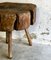 19th Century French Provincial Elm Chopping Block Table, France 2