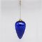 Vintage Cobalt Blue Mercury Glass Cluster of Kugel Fruit Shaped Grapes as Hangin, Image 1