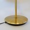 Table Lamp with Original Silk Lampshade from Staff Leuchten, 1960s, Image 3