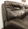 Black Leather Sofa from de Sede, 1980s 10
