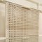 Lacquered Canework Shelves in Bamboo and Glass, Italy, 1980s, Set of 2 4