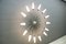 Große Mid-Century Sputnik Lampe aus Glas & Messing mit 14 Leuchten 3