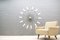 Large Mid-Century Glass and Brass Sputnik Lamp with 14 Lights, Image 4