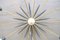 Große Mid-Century Sputnik Lampe aus Glas & Messing mit 14 Leuchten 8