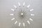 Große Mid-Century Sputnik Lampe aus Glas & Messing mit 14 Leuchten 13